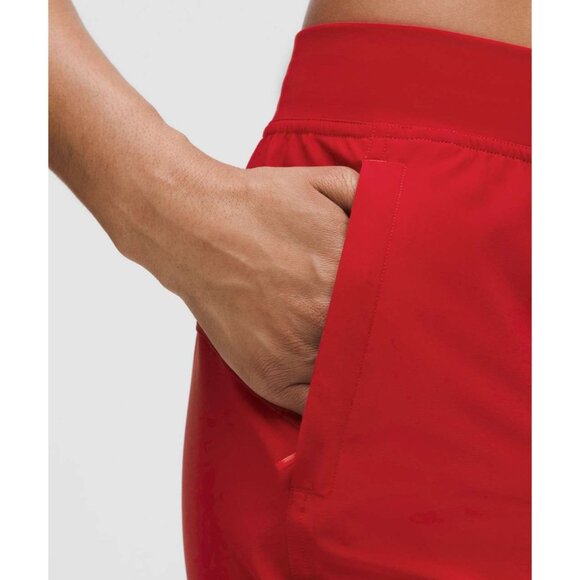 Lululemon Adapted State High-Rise Jogger Full Length Dark Red Fast-Drying - Picture 3 of 4